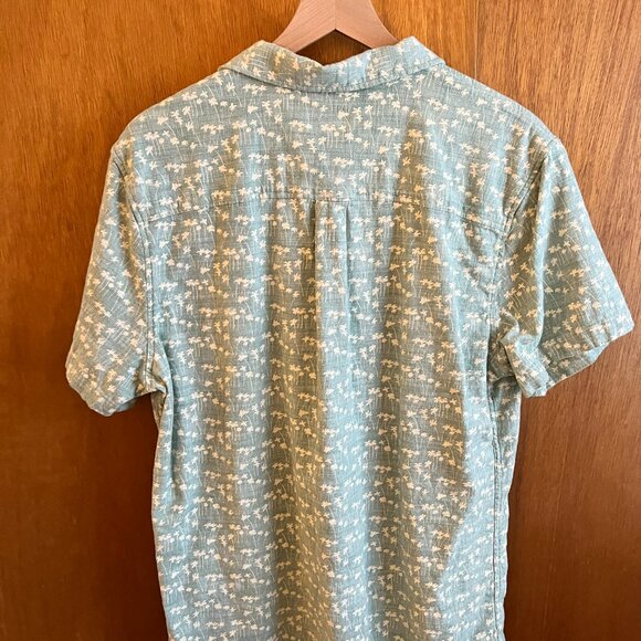 Stretch Selvage Short Sleeve Shirt - Marine Layer - Men's Large - Picture 4 of 11